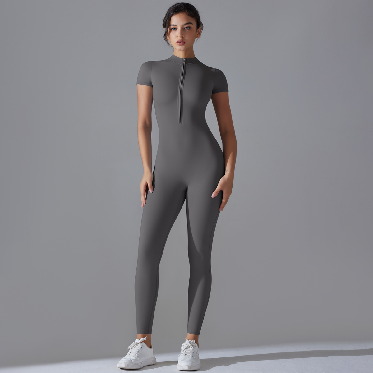 Yoga Fitness Kleidung - طقم يوجا بدلة قفز نسائية قطعة