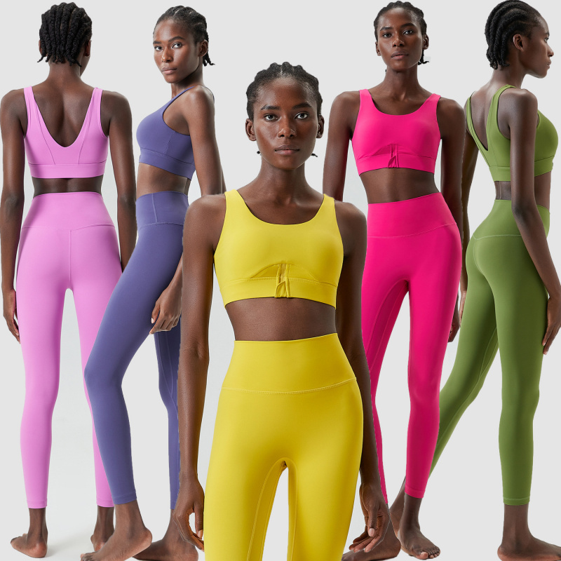Yoga Fitness Set - طقم مكون من قطعتين ملابس رياضية