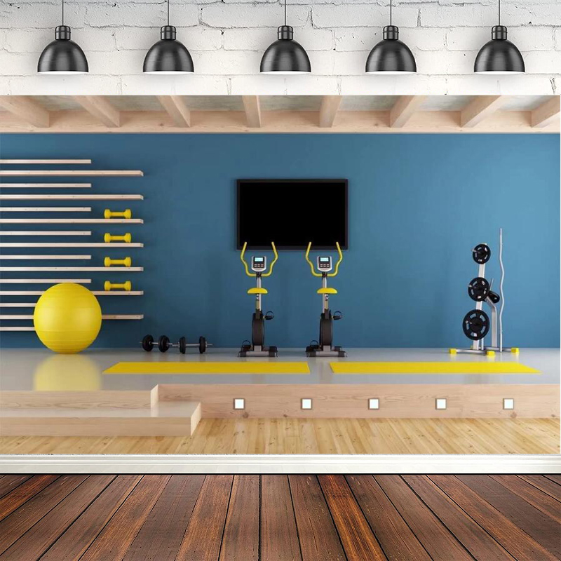 Yoga Fitness Online - خلفية تصوير لصالة الألعاب الرياضية المنزلية
