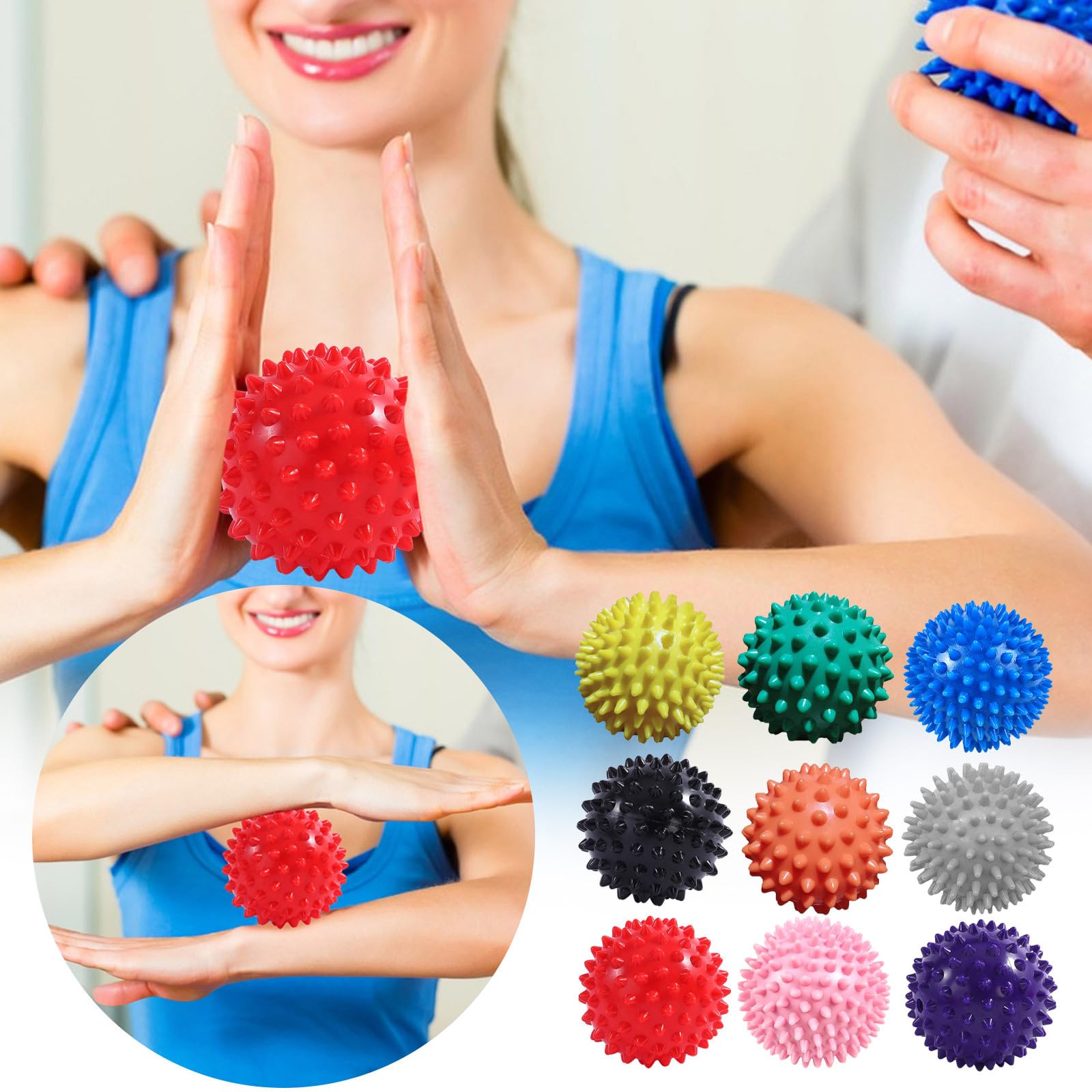 كرة تدليك لاسترخاء العضلات، كر - مراجعة Yoga Fitness Ball وسعره