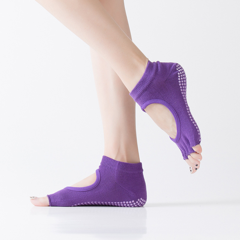 جوارب بيلاتس نسائية بخمسة أصاب - مراجعة Yoga Fitness Workout وسعره