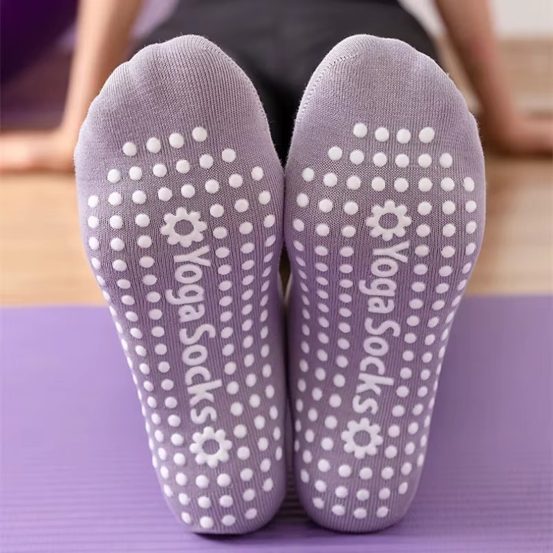 تنفس منشفة أسفل اليوغا الجوارب - مراجعة Yoga Fitness Workout وسعره