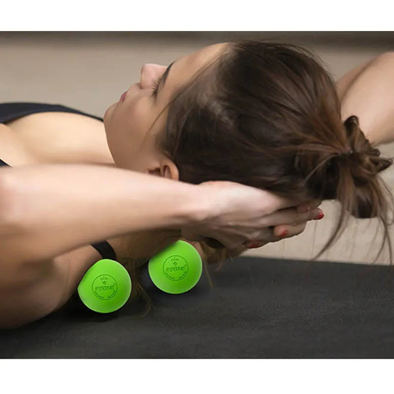 المطاط اللفافة تدليك الكرة الي - مراجعة Yoga Fitness Ball وسعره