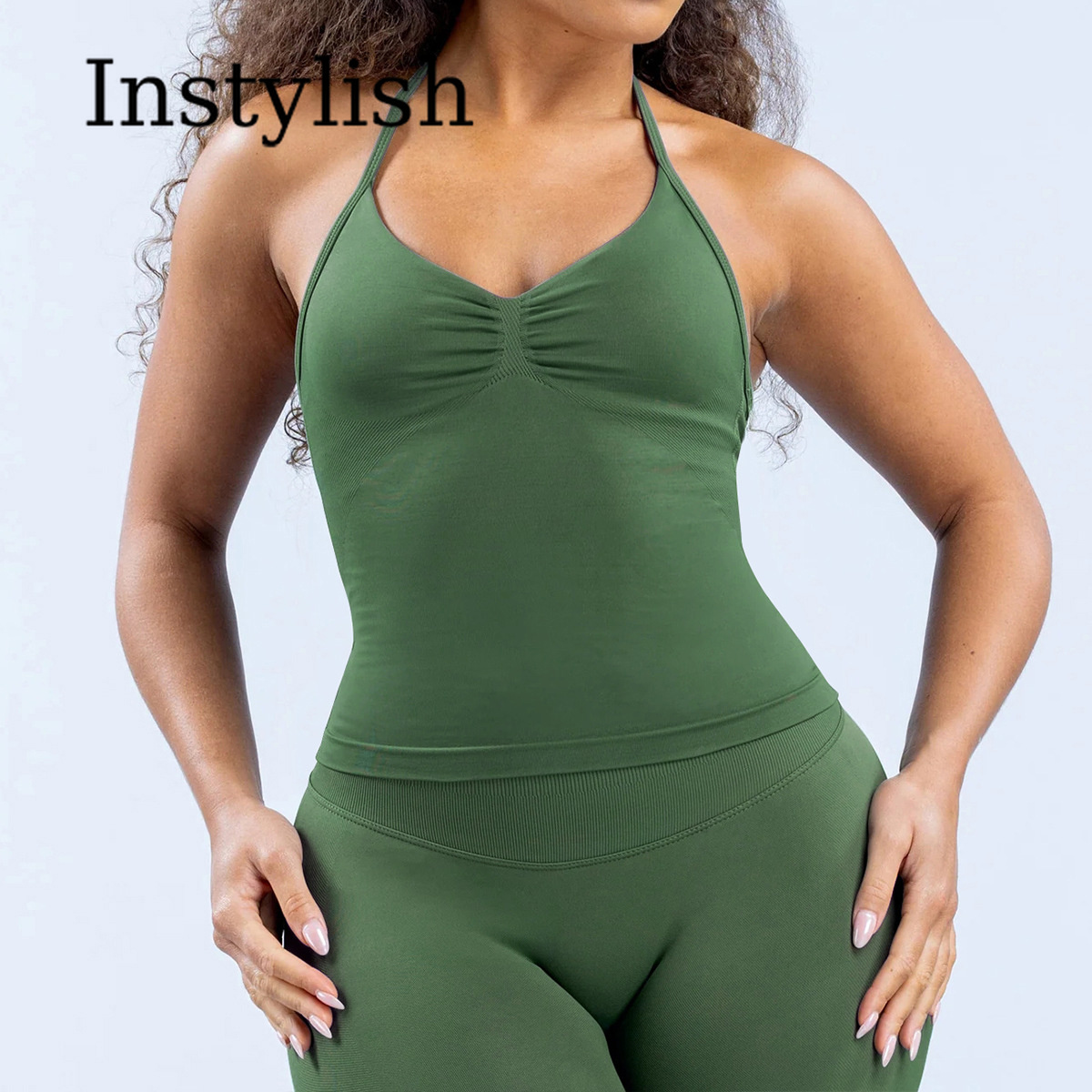 طقم يوجا نسائي من قطعتين بدون  - مراجعة Yoga Fitness Set وسعره
