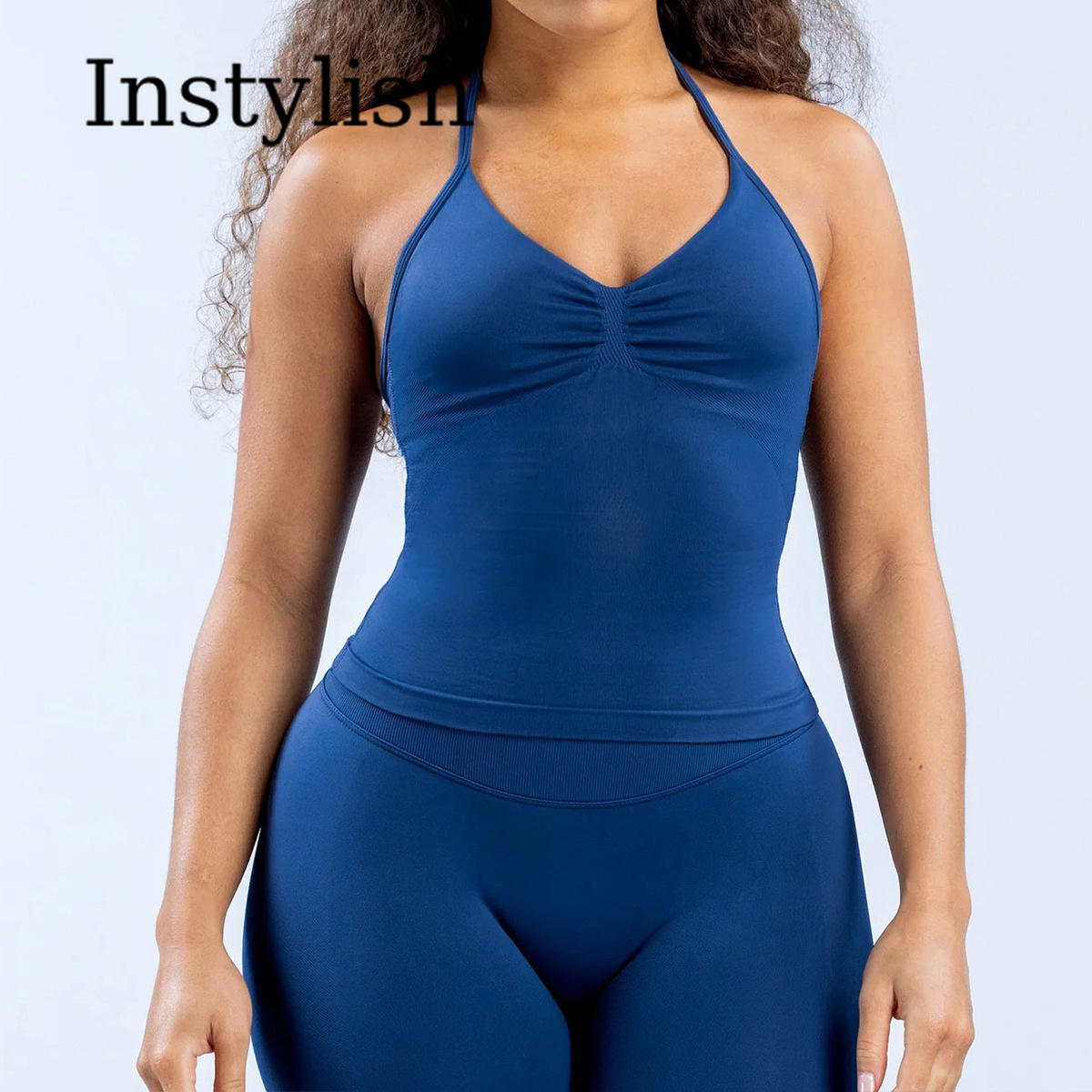 طقم يوجا نسائي من قطعتين بدون  - مراجعة Yoga Fitness Set وسعره
